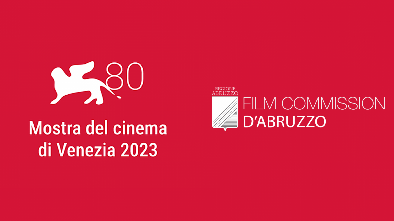 Locandina festival del cinema di venezia di film commission abruzzo