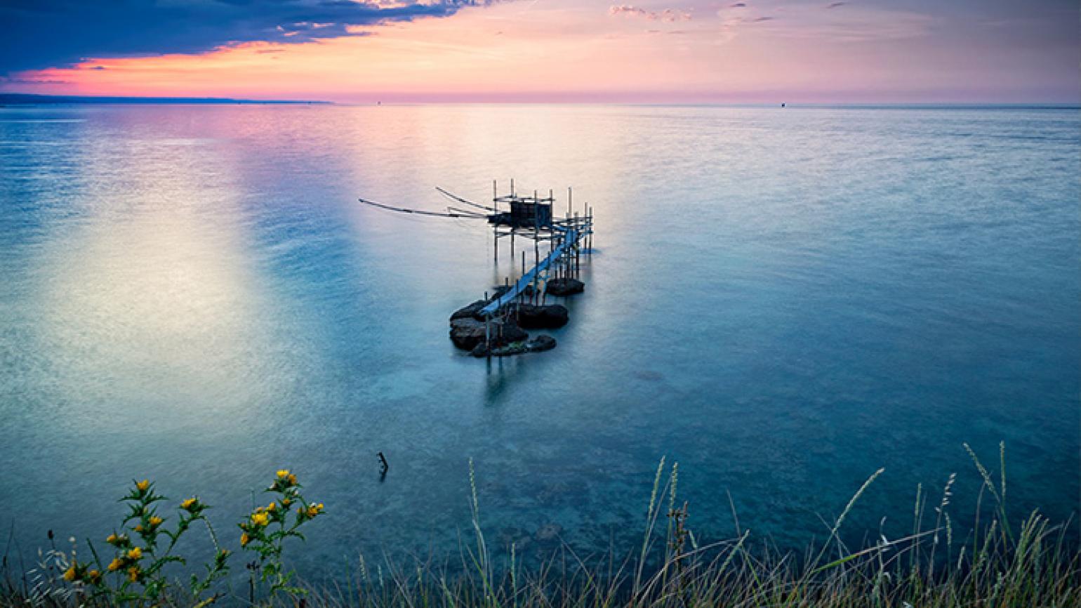 Vasto (Ch), Riserva naturale di Punta Aderci, Trabocco, foto di Roberto Lalli