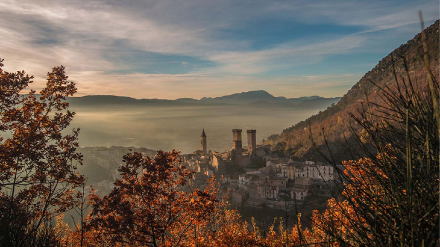 Pacentro (Aq), panorama, foto di Cristian Ciliegi