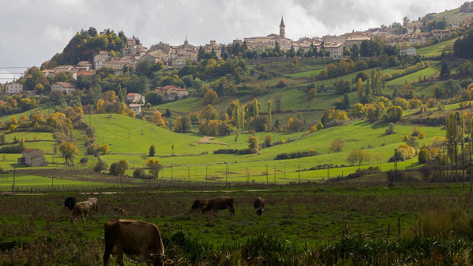 Pescocostanzo (Aq), panorama, Archivio Regione Abruzzo foto di Paolo Castellani