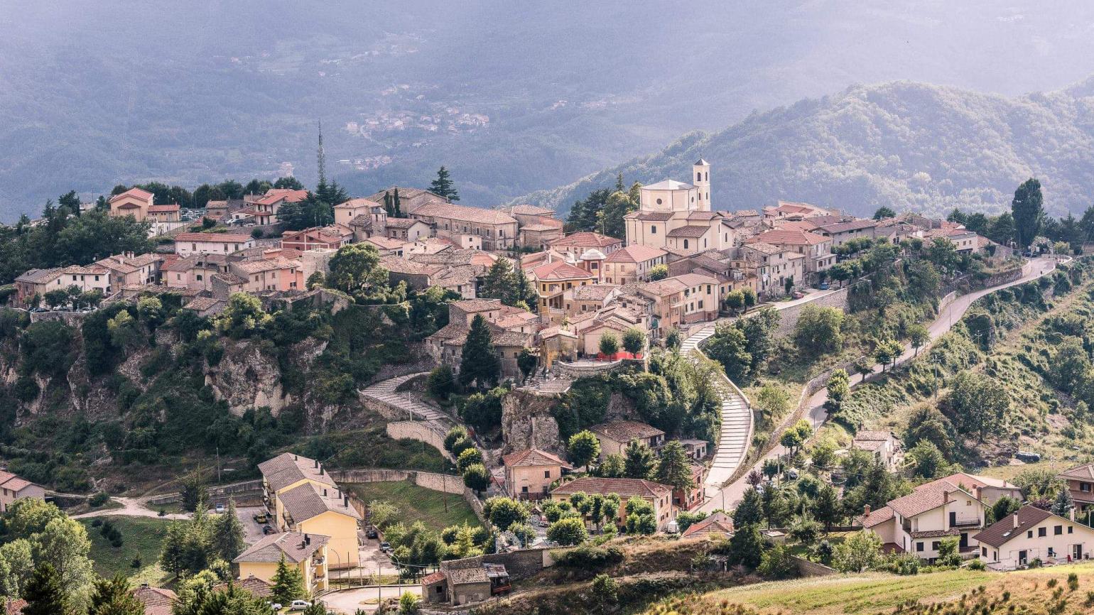 Civita d'Antino, panorama, foto di Matteo Dellabella 