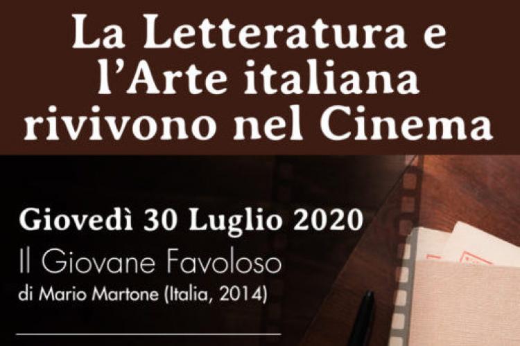 La Letteratura e l’Arte italiana rivivono nel cinema