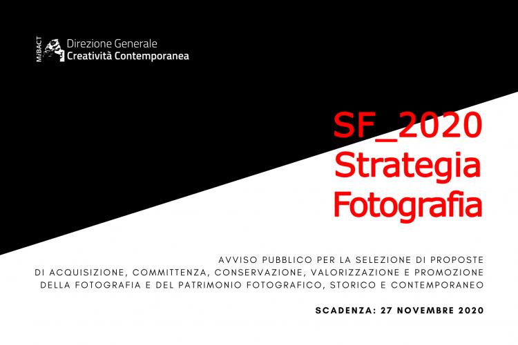 Avviso pubblico MIBACT SF_2020 Strategia Fotografia